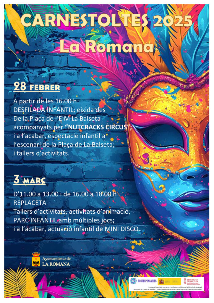 NOU AJORNAMENT DE LA FESTA DE CARNESTOLTES