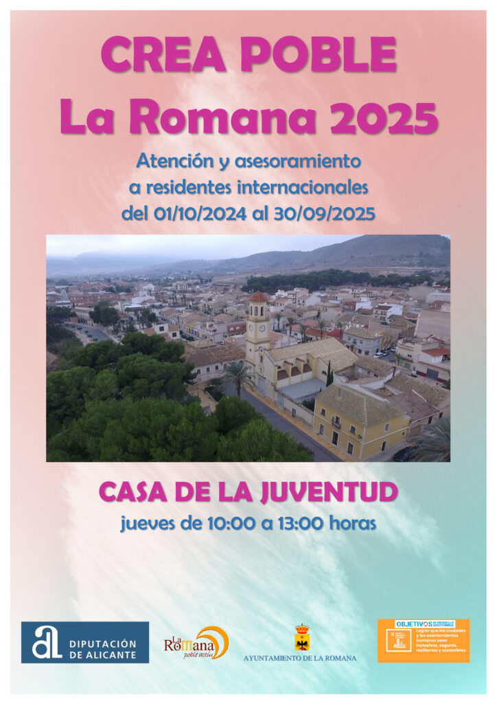 SUBVENCIÓN PARA EL PROGRAMA “CREA POBLE 2024-2025”