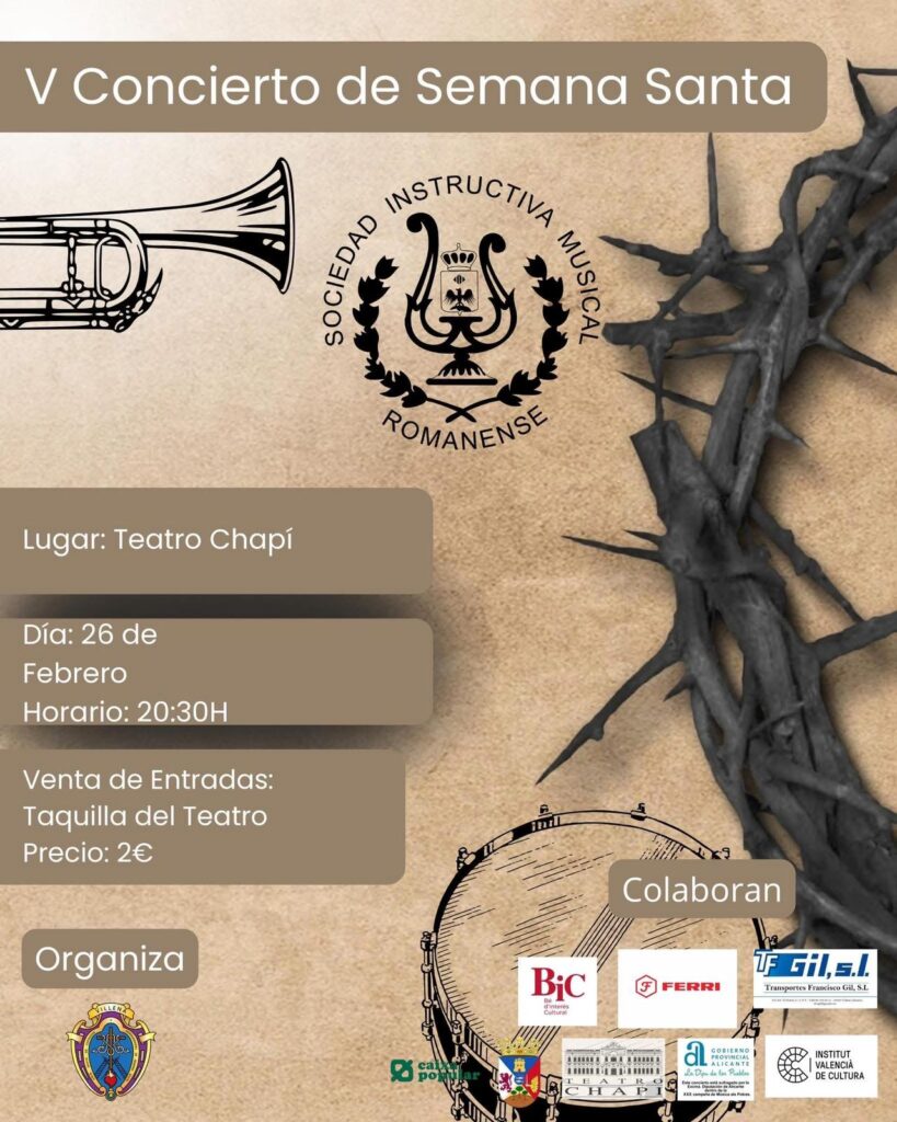 LA BANDA DE LA ROMANA EN EL TEATRO CHAPÍ DE VILLENA